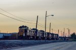 CSX 3GS21B Locomotives in the yard